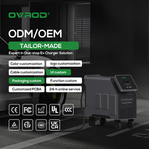 Портативная зарядная станция Ovrod Factory OCPP 2.0.1 для электромобилей, 30 кВт, с RFID-картой, быстрая зарядка постоянным током (DC) по стандарту GBT - Product Image 5