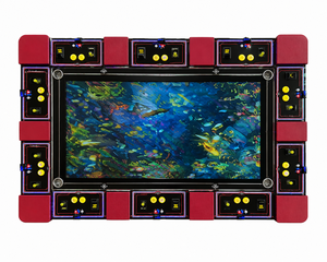 Máquina de Juego Arcade Xinliantimes Fish <span class=keywords><strong>Hunter</strong></span> con Pantalla LCD de 100 Pulgadas, Admite 10 Jugadores, Gabinete Metálico Resistente, Funciona con Monedas - Product Image 5