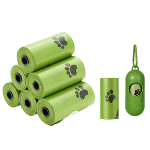 कारखाने की प्रत्यक्ष आपूर्ति ओम पालतू कचरा बैग बायोडिग्रेडेबल कुत्ते पॉप बैग डिस्पोजेबल कुत्ते पालतू जानवरों के लिए अपशिष्ट पिकअप बैग - Product Image 1