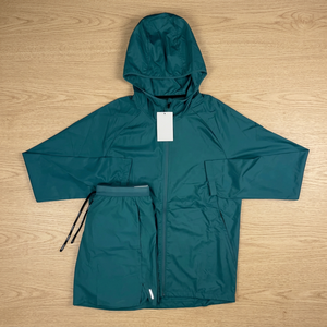 Conjuntos Deportivos Transpirables Estampados Unisex para Primavera - Chaqueta Deportiva de Nailon, Pantalones Largos, Bolsillos con Cremallera para Teléfono, Elástico de Peso Medio - Product Image 3