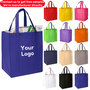 Sacs en PP non tissé écologiques personnalisés, sacs de courses pliables réutilisables et recyclables pour le shopping et la promotion - Product Image 4