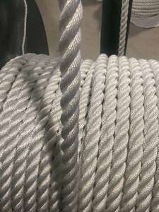 Proveedor de Cuerdas y Fibras Marinas de Poliéster, Nailon, Poliamida y UHMWPE, Cuerda Compuesta de Polipropileno de 3/8/12 Hilos para Uso en Alta Mar 5. - Product Image 2