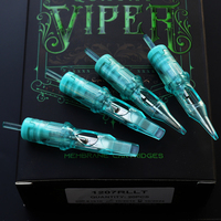 Cartouche d'aiguilles de tatouage VIPER QUATAT VIPER, en membrane stable et constante, scellée, excellente qualité
