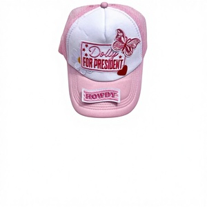 Wholesale New Embroidered Iron-<b>On</b> Twill Fabric Round <b>Patches</b> Custom Personalized Logo for Truckers Hats Gifts - Product Image 2