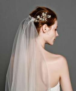 Commercio all'ingrosso <span class=keywords><strong>velo</strong></span> <span class=keywords><strong>da</strong></span> <span class=keywords><strong>sposa</strong></span> in Tulle morbido <span class=keywords><strong>velo</strong></span> in tessuto per la decorazione del vestito <span class=keywords><strong>da</strong></span> <span class=keywords><strong>sposa</strong></span> WHDA-006 - Product Image 5