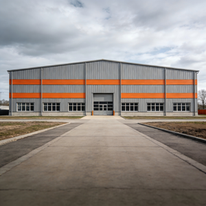 Atelier industriel préfabriqué en acier |   Acier galvanisé à chaud haute résistance |   Construction rapide |   <span class=keywords><strong>Prix</strong></span> transparents |   ISO - Product Image 5