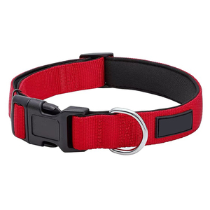 Op Maat Gemaakte Kat Hond Halsband Met Neopreen Zachte Kenmerken Persoonlijke Logo Gedrukt Huisdier Vrijgegeven Gesp Kraag - Product Image 1