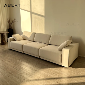 WBERT RhSupplier Norteamérica moderno personalizado <span class=keywords><strong>Bella</strong></span> Modular múltiples configuraciones tela sala de estar conjunto RH muebles sofá - Product Image 4