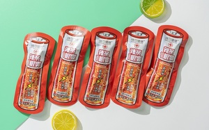 Pacchetti monodose di glutine Latiao caldo e avvincente stecca strisce gommose piccanti in comode borse che creano dipendenza - Product Image 3