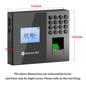 Realand E230 Standalone Fingerprint Biometric Recognition Devices <strong>Time</strong> Attendance Machine <strong>Software</strong> Free for Office School - Product Image 4