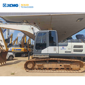 Excavatrice sur chenilles diesel d'occasion XE205D de 21 tonnes de la marque XCMG, équipement de construction officiel, haute performance - Product Image 1