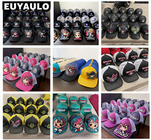 Gorra de Béisbol de Gamuza de 5 Paneles Personalizada de Alta Calidad con Diseño de Ala Ancha del Mago Danny, Gorras Barbas X El Mago Danny - Product Image 6