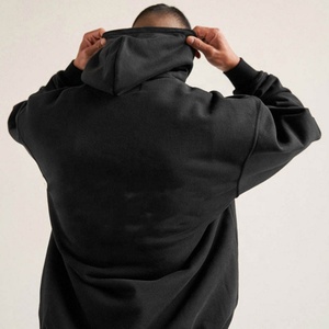 2023 Heavyweight <b>Hoodie</b> Streetwear Custom 100% Cotton Drop Shoulder Plain French Terry <b>Thick</b> Blank Oversized <b>Hoodie</b> for <b>Men</b> - Product Image 6