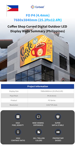 Canbest FO P6 6.67 mét 3840x4800 mét 12.59x 15.74ft kỹ thuật số ngoài trời LED biển quảng cáo Màn hình hiển thị trong ngà voi bờ biển - Product Image 6