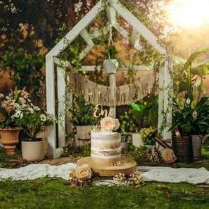 Décoration de gâteau en bois « Un an » pour fête d'anniversaire, nouveau-né, 1er anniversaire, baby shower, fête d'enfants, anniversaire de mariage - Product Image 4