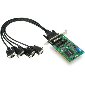 Carte série PCI universelle Moxa CP 134U 4 ports RS232 avec câble - Product Image 1