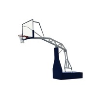 Système de basket-ball pliable pour activités sportives, avec roues faciles à déplacer