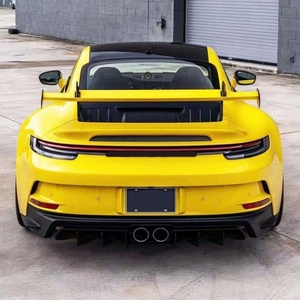Kit carrosserie de pare-chocs avant 2020-2024 avec découpes pour feux antibrouillard, calandre moulée par injection pour 911 992 GT3 - Product Image 5