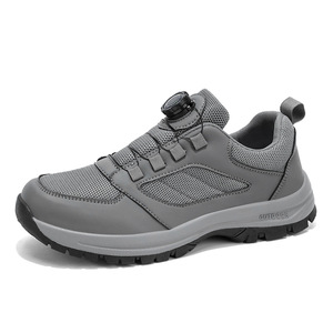 Zapatos Deportivos Casuales de Verano para Hombre, Transpirables, con Parte Superior de Malla, Suela Gruesa, con Cordones, Tallas 39-48, para Senderismo, Montañismo, Skateboarding, PU - Product Image 1