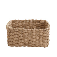 Ensemble de 3 paniers faits à la main, best-seller, petit panier de Pâques, décoration de mariage et rangement de cadeaux pour paniers de rangement