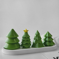 Mattis Weihnachts-LED-Kerze Unterschied liche Form Größe PILLAR Hand Making Silikon Kerzen formen