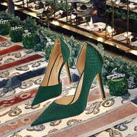 Escarpins d'été unis pour femme, en satin, antidérapants, respirants, à lanières convertibles, talons très hauts, bout pointu, à enfiler
