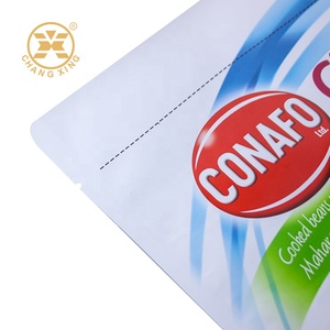 カスタムフルカラー印刷高温食品包装調理バッグ調理済み混合豆用の電子レンジ対応レトルトポーチ - Product Image 2