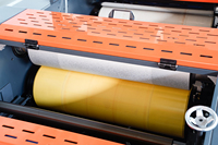Machine de laminage numérique automatique industrielle à grande vitesse conforme aux normes CE avec rouleau de gaufrage