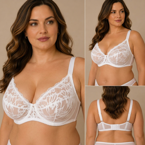 Sujetador Push-Up para Mujer, Realzador de Busto Pequeño, Copa Moldeada, Encaje, Ropa Interior Fina de Verano para Mujer - Product Image 2