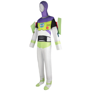Disfraz de Cosplay de Buzz Lightyear para Niños, Unisex, Traje Completo con Alas, para Actuaciones en Escenario - Product Image 3