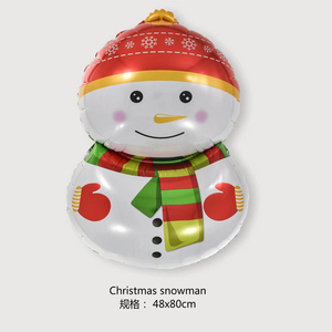 Nouveau Design Noël Ballon Articles <span class=keywords><strong>Le</strong></span> Père Noël et Wapiti Festival Fête Décoration De Noël Ours et Pingouin Ballons - Product Image 2