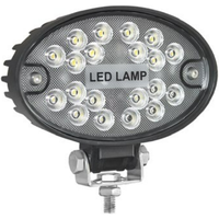 Lumière de travail LED ovale de 5,6 pouces 20W Faisceau large Phare LED blanc Lumière de conduite avec ECE R10 pour tout-terrain 4x4 Chariot élévateur Tracteur