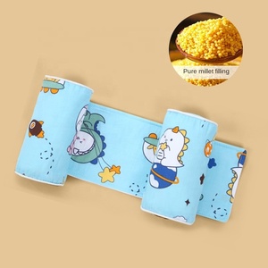 <span class=keywords><strong>Oreiller</strong></span> <span class=keywords><strong>de</strong></span> soutien pour la tête <span class=keywords><strong>de</strong></span> bébé en coton 100% tricoté anti-roulement à motif animal - Product Image 4