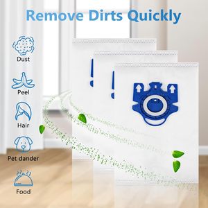 Sacs de remplacement VC 3D Airclean (10) Filtres de protection du moteur <span class=keywords><strong>pour</strong></span> aspirateurs Miele GN Classic Series (C2/C3/S2/S5/S8/S400) - Product Image 5