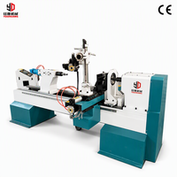 Machine de tournage automatique CNC pour bois avec broche 4 axes pour la gravure de pieds de table, colonnes et escaliers
