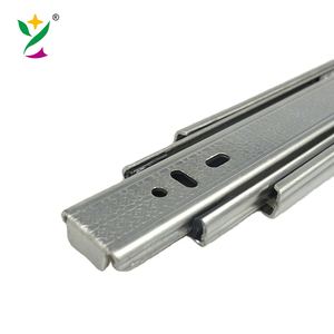 Yuxing đồ nội thất Hướng dẫn 45mm 3-Fold Telescopic kênh cửa tủ phù hợp phần cứng Tủ Ngăn Kéo trượt - Product Image 6