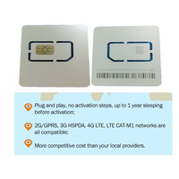 Tarjeta SIM Internacional Mundial 2G 3G 4G Global GPRS Plug and Play