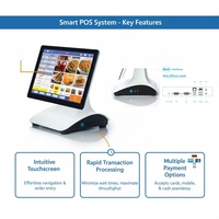 Sunson SP08 Vente directe d'usine Caisse enregistreuse POS 15,6 pouces Écran tactile capacitif 10 points Android Tout-en-un Machine POS