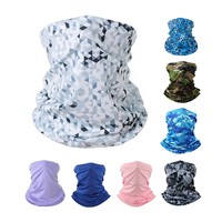 Cache-cou personnalisé avec logo imprimé, vente en gros, cache-cou en polyester, bandanas personnalisés