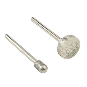 DZT Diamond Abrasive Sticks 10pc Set For Glass And Jade Grinding With Angle <b>Grinder</b> - Product Image 3