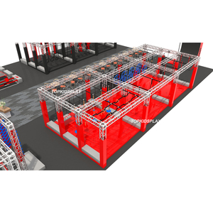 Circuito <span class=keywords><strong>de</strong></span> Obstáculos <span class=keywords><strong>de</strong></span> Buena Calidad para Niños, Gimnasio <span class=keywords><strong>de</strong></span> Escalada, Cintas Colgantes, Circuito Ninja Warrior - Product Image 5