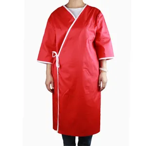 2024 Custom Clinic Hospital Patient Medical Maternity Surgical Gown Uniform