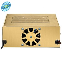 Chargeur de batterie de voiture YUCOO 12v 24v 10A avec écran LCD, chargeur de batterie rapide