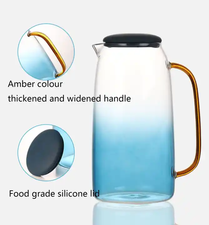 Glass Water Pitcher Glass Water Jug Glass Juice Jug Coffee Jug Glassware  Glass Pitcher - China Glassware Glass Pitcher and Glass Water Pitcher price