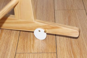 Cesta Moisés Moderna de Madera de Pino Orgánica con Marco de Cuna Natural para Dormitorio y Baño - Product Image 5