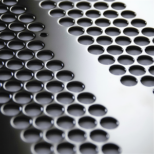 Cilindro de metal perforado de malla de alambre de acero inoxidable de aluminio - Product Image 1