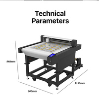 Qike6060C heißer Verkauf automatische Zuführung Flach betts ch neider Plotter Papier aufkleber Stoffs ch neider Maschine Papiers ch neiden