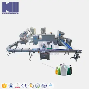 A To Z Turnkey New Filling Machine Liquid Detergent Shampoo Production Line