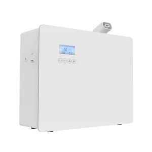 에센셜 오일 호텔 와이파이/블루투스 원격 제어 아로마 디퓨저 1000ml 벽걸이/HVAC 상업용 금속 향기 디퓨저