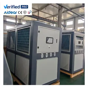 Aidwar 5Ton R22/R407C Plastic Processing Air-cooled Chilling Equipment 5HP-20HP Industrial Air Cooled Water Chiller